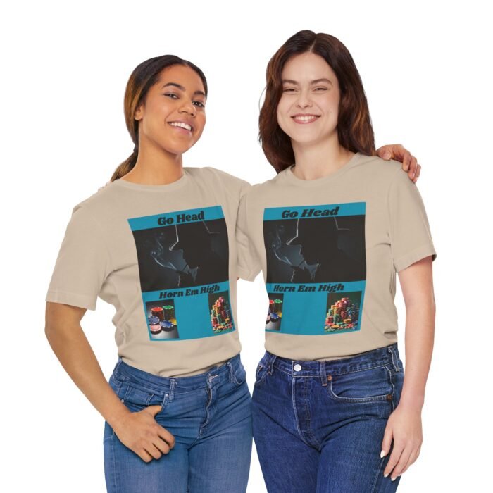 Stylish Casino Graphic Tee for Fun Game Nights - Unisex Short Sleeve Shirt, Party Wear, Gift for Casino Game Lovers - Image 5