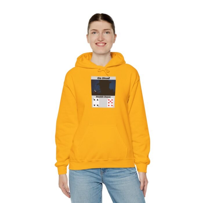 Card Player Lovers Unisex Hooded Sweatshirt - Cozy Gift for Gamers, Blackjack Lovers, Gaming Enthusiasts, Casual Wear - Image 5