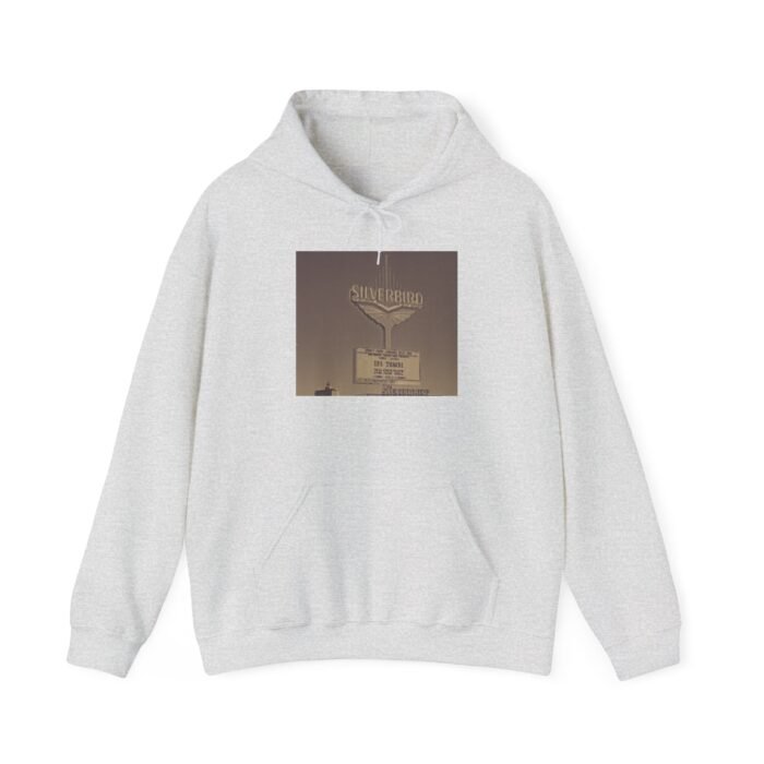 Vintage Silverbird Casino Hoodie - Unisex Heavy Blend™ Sweatshirt, Cozy Streetwear, Perfect Gift for Retro Lovers, Relaxing Vibes - Image 8