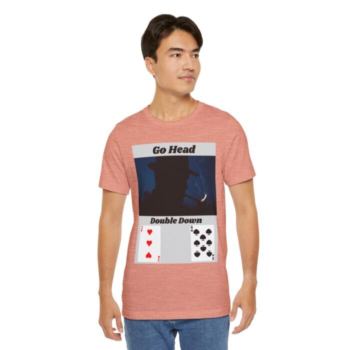 LV Playing Cards Graphic Tee - Fun Casual Wear, Gift for Blackjack Player, Game Night Shirt, Unisex T-Shirt, Gifts for Gamers - Image 4
