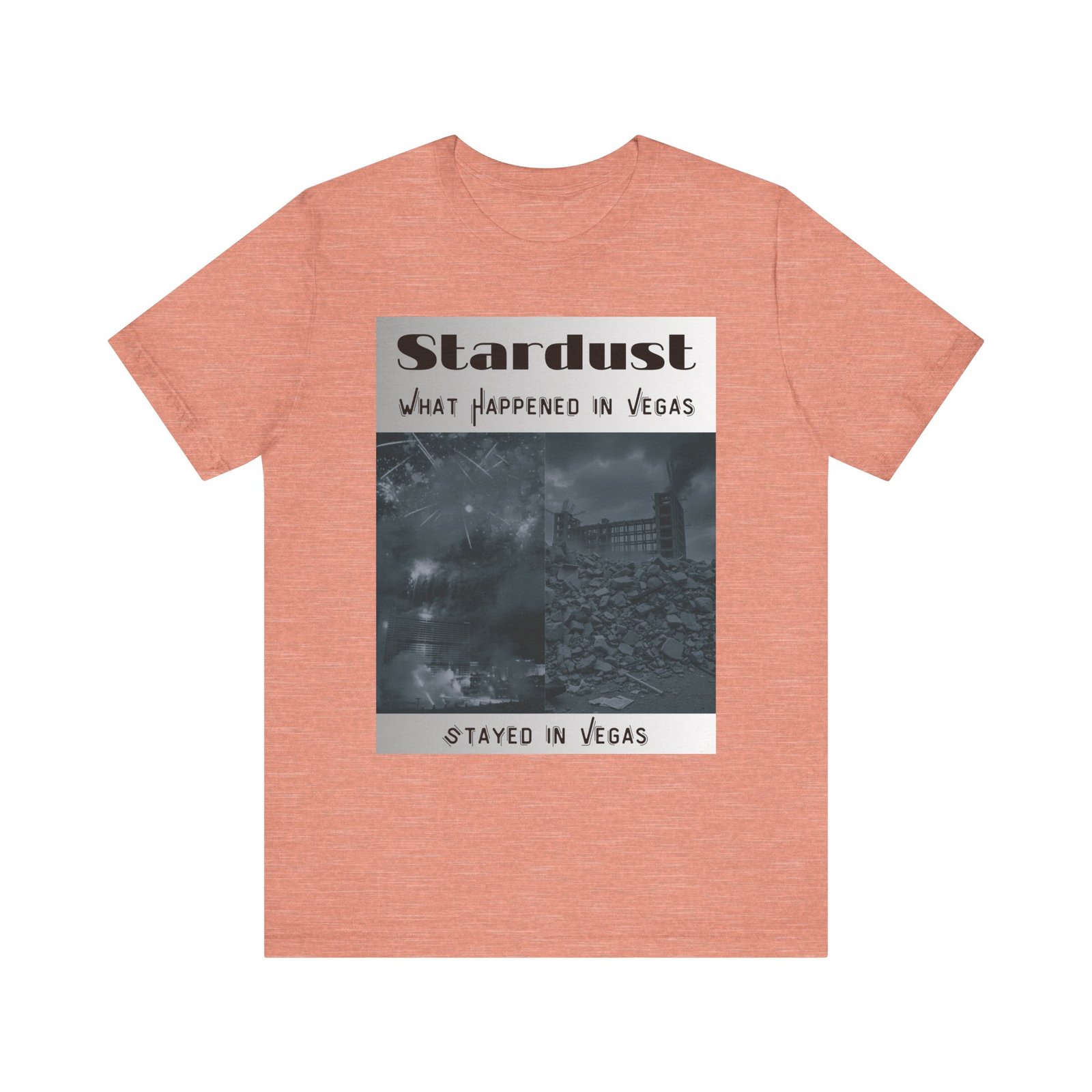 Vintage Stardust Demo Vegas Graphic Tee - Retro Style, Unisex Casual Shirt, Perfect for Events, Gifts, Urban Fashion, Travel Memories - Image 11