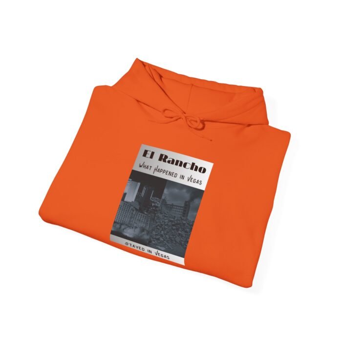 Retro El Rancho Demo Hoodie - Vintage Style, Cozy Sweatshirt for Casual Days, Unique Gift for Him & Her, Unisex Fashion - Image 3
