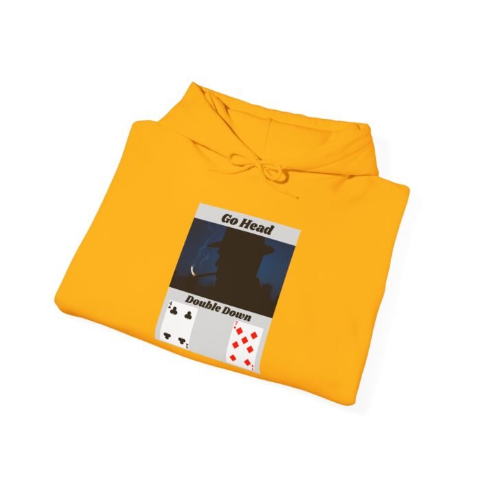 Card Player Lovers Unisex Hooded Sweatshirt - Cozy Gift for Gamers, Blackjack Lovers, Gaming Enthusiasts, Casual Wear - Image 3