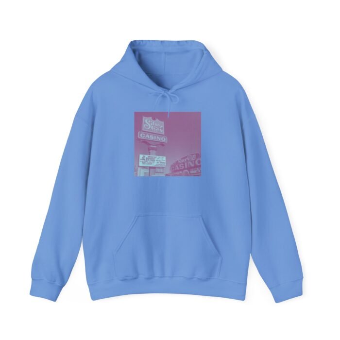 Retro Vintage Silver City Casino Hoodie - Cozy  Sweatshirt for Casual Wear, Perfect for Him/Her, Nostalgic Vibe - Image 18