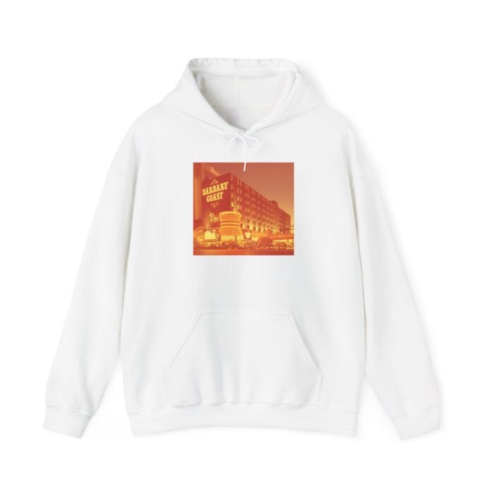 Retro Vibe Barbary Coast Hooded Sweatshirt - Unisex Hoodie with Nostalgic Design, Cozy Fall Fashion, Great Gift for Friends, Casual Wear - Image 6