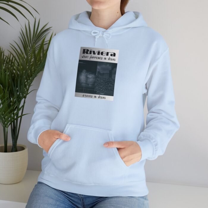 Retro Vegas Riviera Demo Unisex Hoodie - Cozy Sweatshirt for Casual Outings, Gift for Friends, Perfect for Fall Days - Image 5