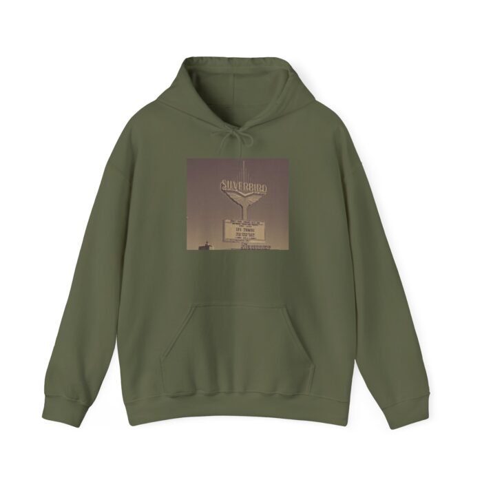 Vintage Silverbird Casino Hoodie - Unisex Heavy Blend™ Sweatshirt, Cozy Streetwear, Perfect Gift for Retro Lovers, Relaxing Vibes - Image 14