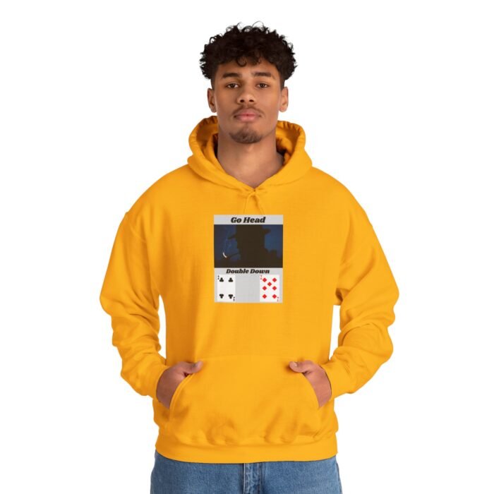 Card Player Lovers Unisex Hooded Sweatshirt - Cozy Gift for Gamers, Blackjack Lovers, Gaming Enthusiasts, Casual Wear - Image 4