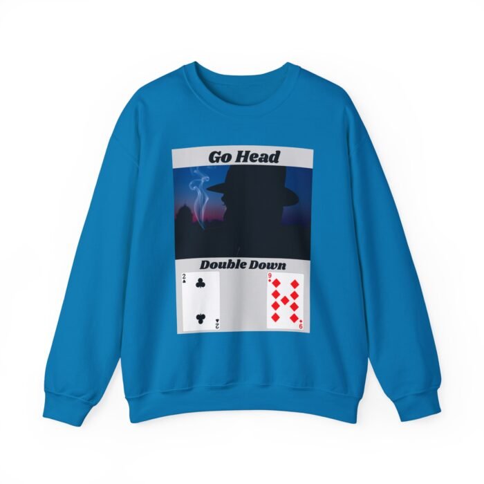 Casino Blackjack Themed Crewneck Sweatshirt - Casual Wear, Gift for Gamers, Cozy Outfit, Unisex Sweatshirt, Card Playing Enthusiast Apparel - Image 18