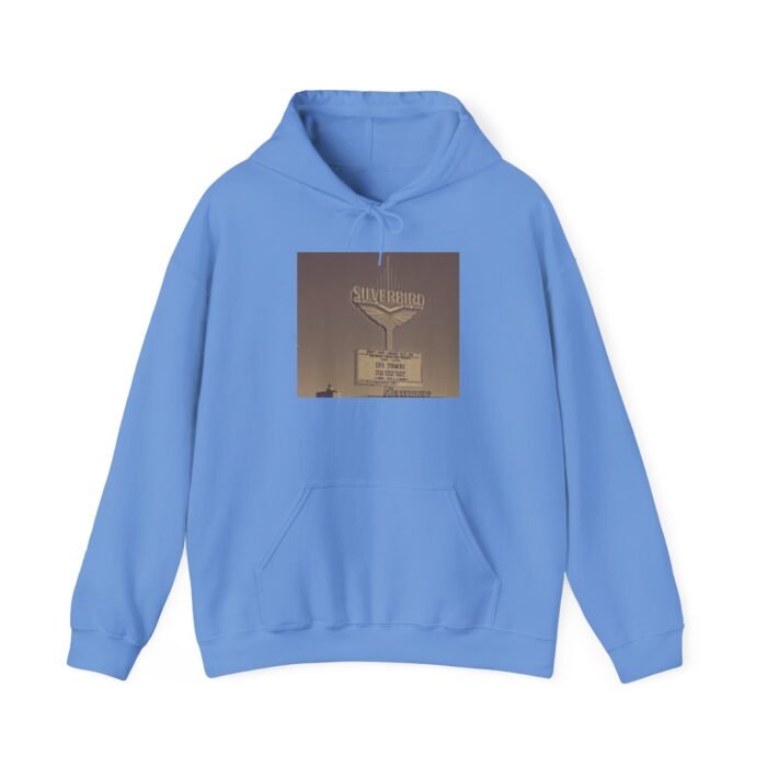 Vintage Silverbird Casino Hoodie - Unisex Heavy Blend™ Sweatshirt, Cozy Streetwear, Perfect Gift for Retro Lovers, Relaxing Vibes - Image 18