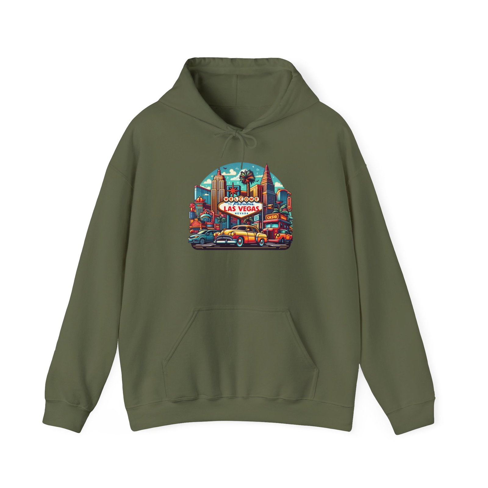 Vintage Las Vegas Hoodie - Travel Sweatshirt, Casual Fashion, Gift for Travelers, Unisex Pullover, Retro Souvenir Apparel - Image 15
