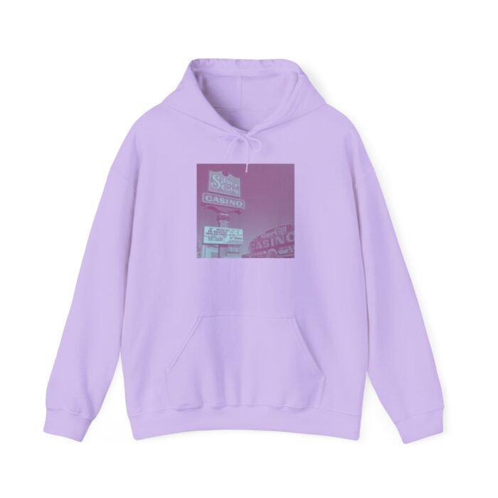 Retro Vintage Silver City Casino Hoodie - Cozy  Sweatshirt for Casual Wear, Perfect for Him/Her, Nostalgic Vibe - Image 20
