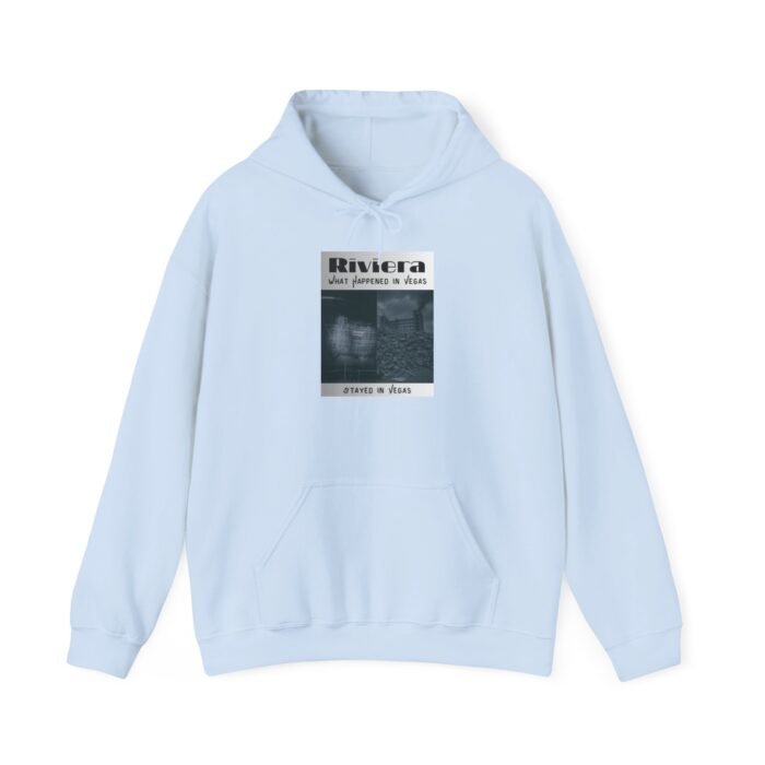 Retro Vegas Riviera Demo Unisex Hoodie - Cozy Sweatshirt for Casual Outings, Gift for Friends, Perfect for Fall Days