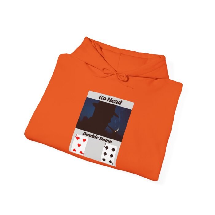 Blackjack Players Unisex Heavy Blend™ Hooded Sweatshirt - Gamer's Hoodie, Workout Apparel, Gift for Card Lovers - Image 3