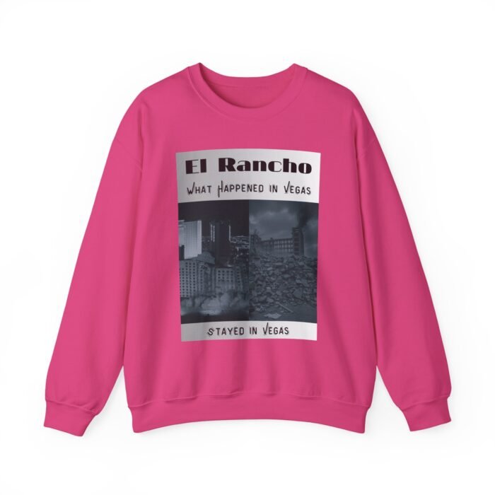 El Rancho Demo Vegas Crewneck Sweatshirt - Unisex Sweatshirt, Graphic Sweatshirt Gift, Trendy Casual Wear, Retro Vegas Apparel - Image 24