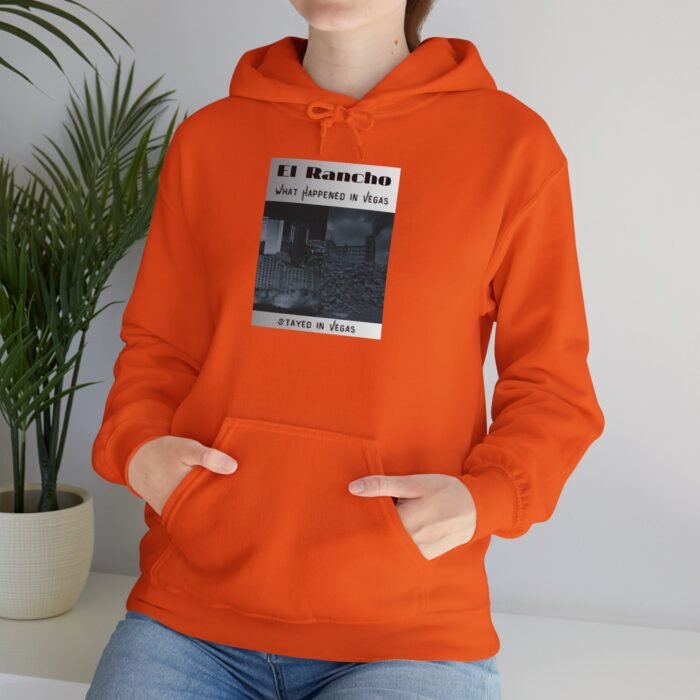 Retro El Rancho Demo Hoodie - Vintage Style, Cozy Sweatshirt for Casual Days, Unique Gift for Him & Her, Unisex Fashion - Image 5