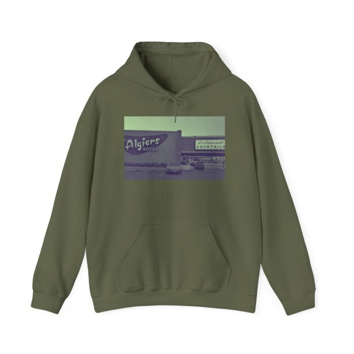 Algiers Vintage Hoodie | Retro Style Sweatshirt, Casual Wear, Gift for Him/Her, Perfect for Spring & Fall, Cozy Streetwear - Image 14