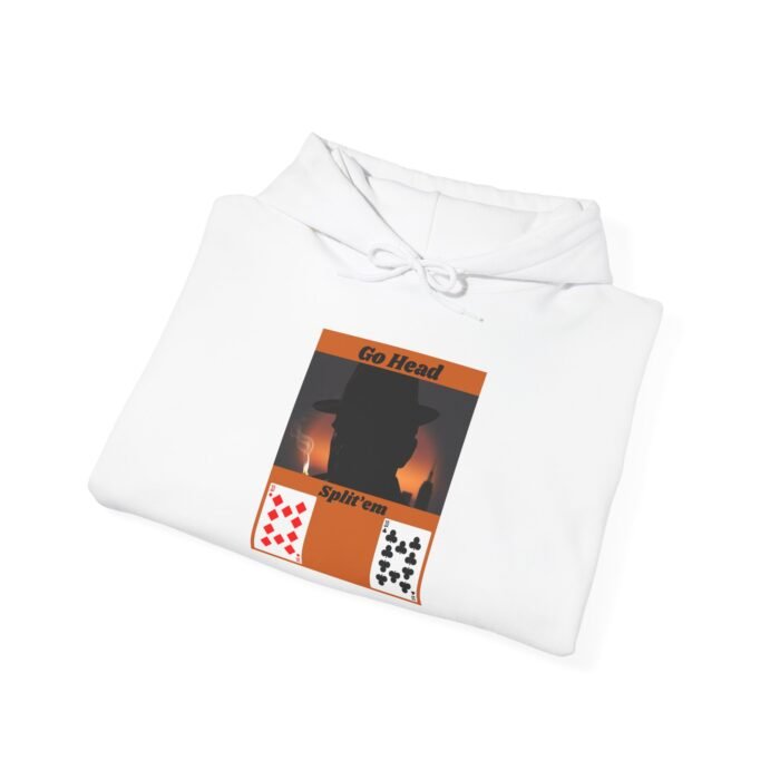 Cozy Card Player Themed Hoodie - Unisex Sweatshirt for Relaxing, Blackjack Lovers Gift, Perfect for Fall, Winter, Game Night Apparel - Image 3