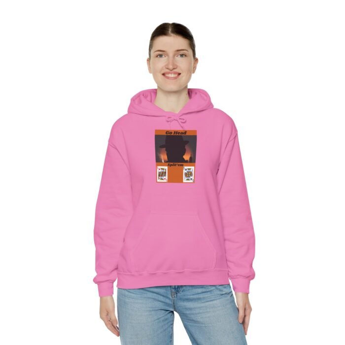 Cozy Blackjack Themed Unisex Hoodie - Perfect for Him/Her, Game Nights, Warm Gift for Friends, Casual Wear, Graphic Sweatshirt - Image 5