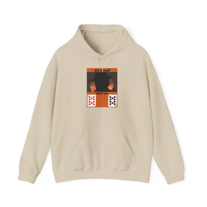 Cozy Card Player Themed Hoodie - Unisex Sweatshirt for Relaxing, Blackjack Lovers Gift, Perfect for Fall, Winter, Game Night Apparel - Image 8
