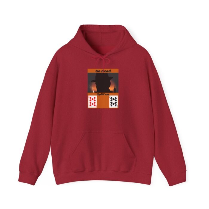 Cozy Card Player Themed Hoodie - Unisex Sweatshirt for Relaxing, Blackjack Lovers Gift, Perfect for Fall, Winter, Game Night Apparel - Image 26