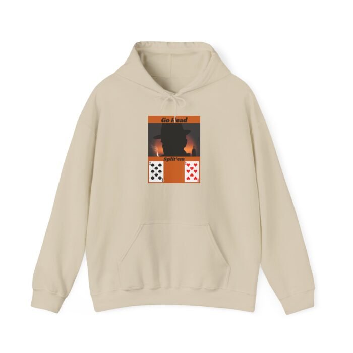 Cozy Vintage Graphic Blackjack Hoodie - Perfect for Casual Wear, Card Gaming Nights, Gift for Friends, Layering Essential - Image 10
