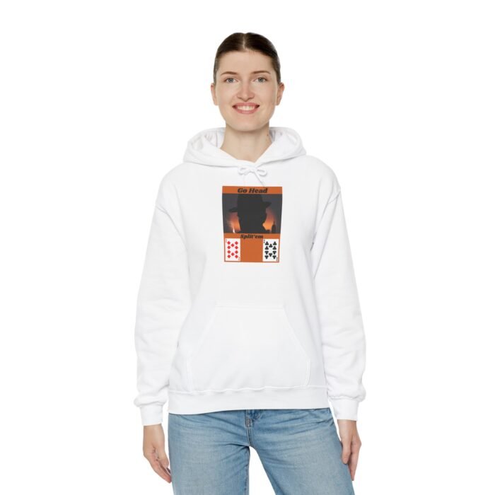 Cozy Card Player Themed Hoodie - Unisex Sweatshirt for Relaxing, Blackjack Lovers Gift, Perfect for Fall, Winter, Game Night Apparel - Image 5