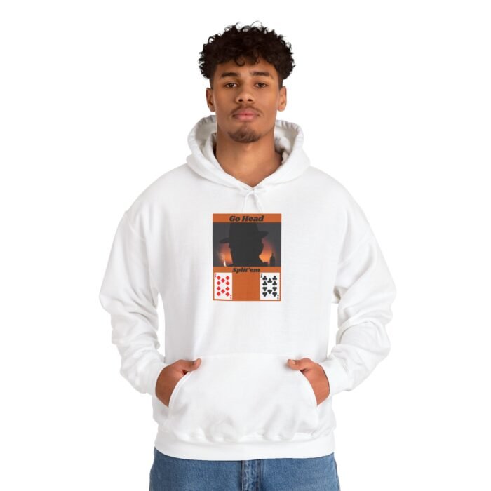 Cozy Card Player Themed Hoodie - Unisex Sweatshirt for Relaxing, Blackjack Lovers Gift, Perfect for Fall, Winter, Game Night Apparel - Image 4