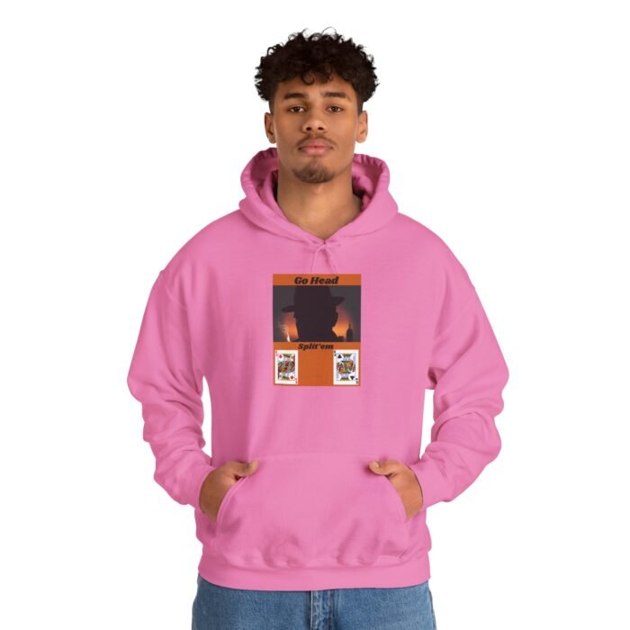 Cozy Blackjack Themed Unisex Hoodie - Perfect for Him/Her, Game Nights, Warm Gift for Friends, Casual Wear, Graphic Sweatshirt - Image 4