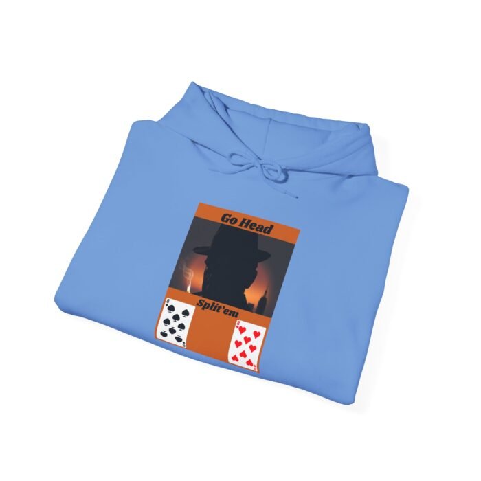 Cozy Vintage Graphic Blackjack Hoodie - Perfect for Casual Wear, Card Gaming Nights, Gift for Friends, Layering Essential - Image 3