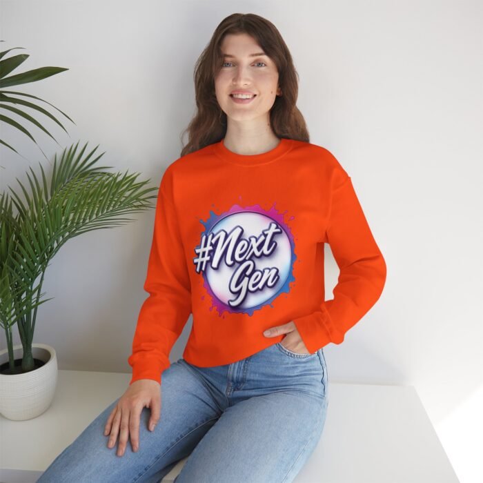 #Next Gen Unisex Heavy Blend™ Crewneck Sweatshirt - Trendy, Comfortable, Stylish for Content Creators - Image 4