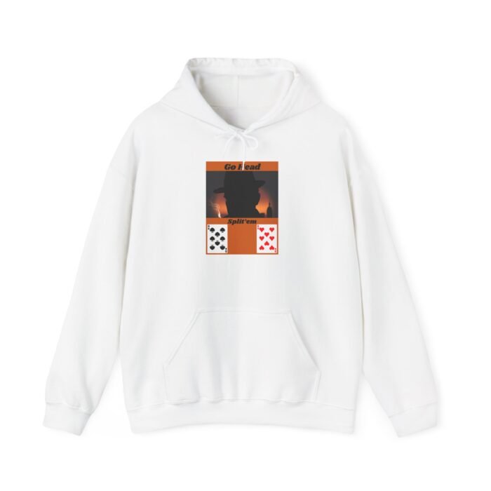 Cozy Vintage Graphic Blackjack Hoodie - Perfect for Casual Wear, Card Gaming Nights, Gift for Friends, Layering Essential - Image 6