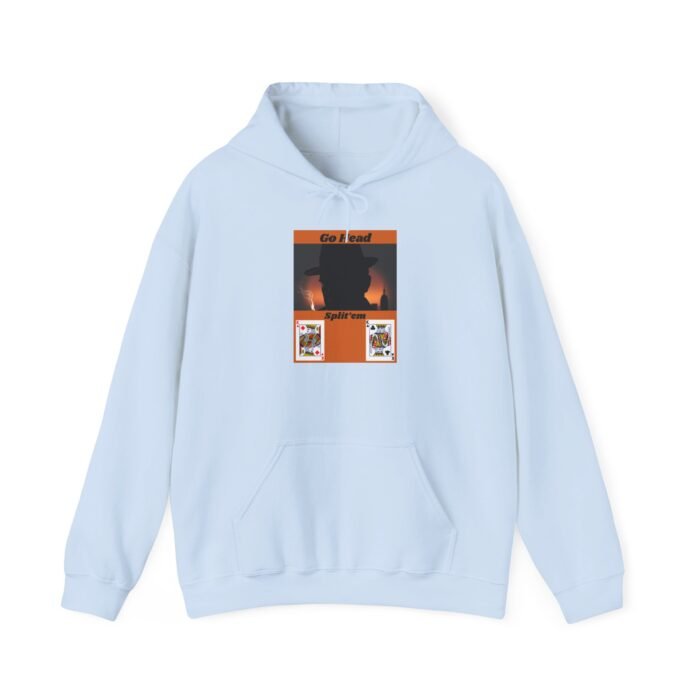 Cozy Blackjack Themed Unisex Hoodie - Perfect for Him/Her, Game Nights, Warm Gift for Friends, Casual Wear, Graphic Sweatshirt - Image 18