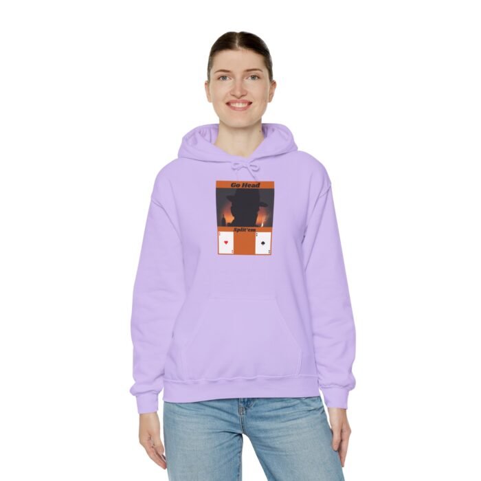Retro Gaming Hoodie - Cozy Unisex Sweatshirt for Blackjack Lovers, Perfect for Gifts, Birthdays, and Casual Wear - Image 5