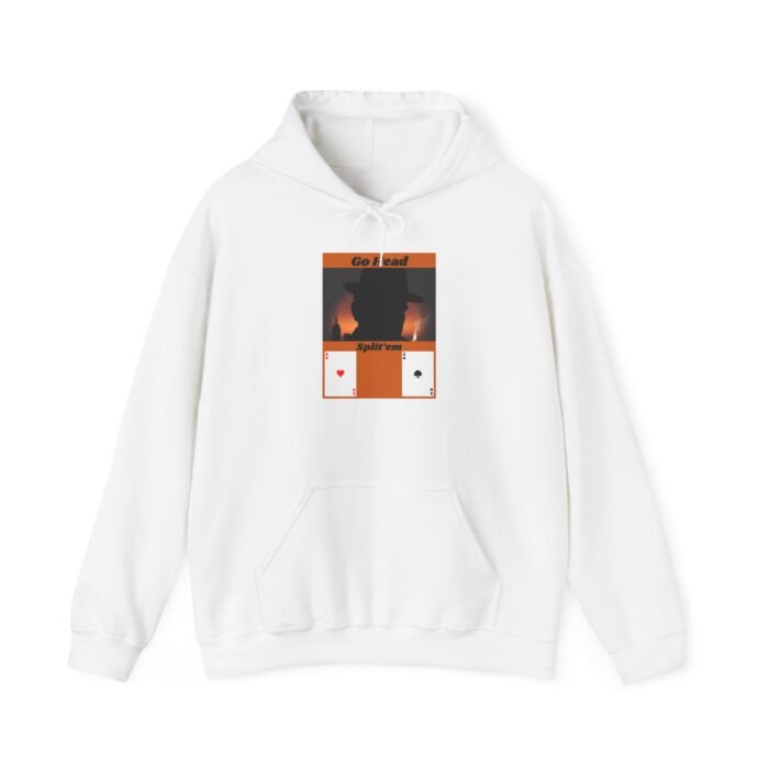 Retro Gaming Hoodie - Cozy Unisex Sweatshirt for Blackjack Lovers, Perfect for Gifts, Birthdays, and Casual Wear - Image 6